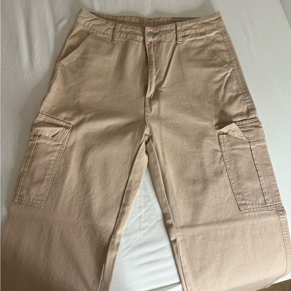 SHEIN Women’s Beige Cargo Pants